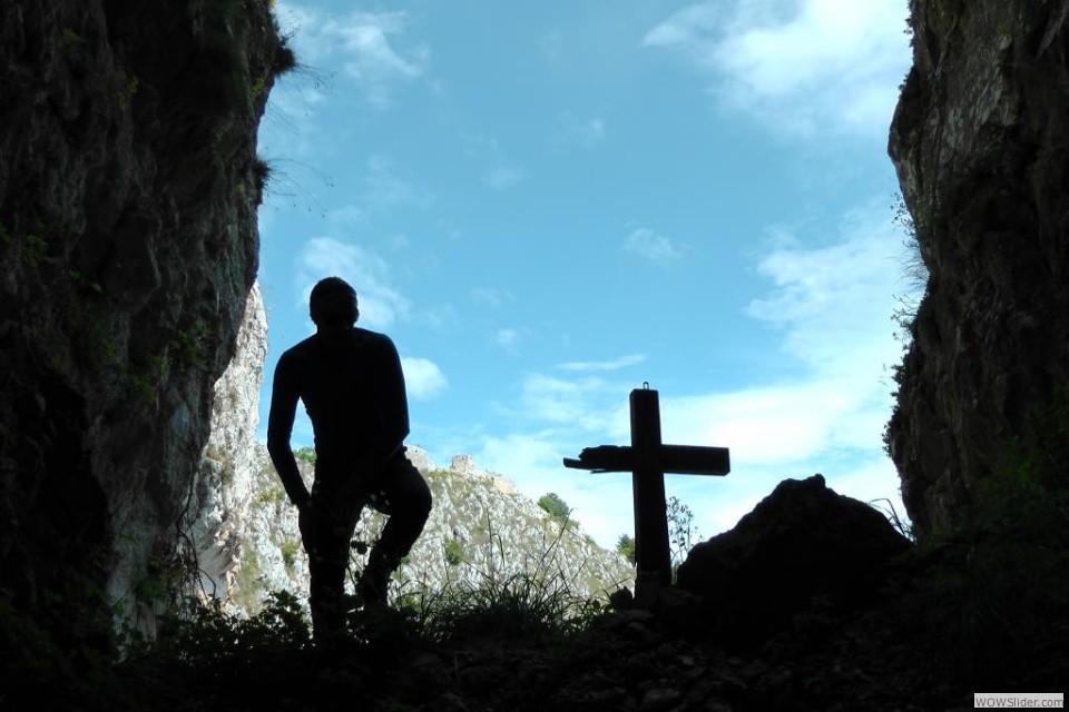 E L'ingresso dell'Eremo